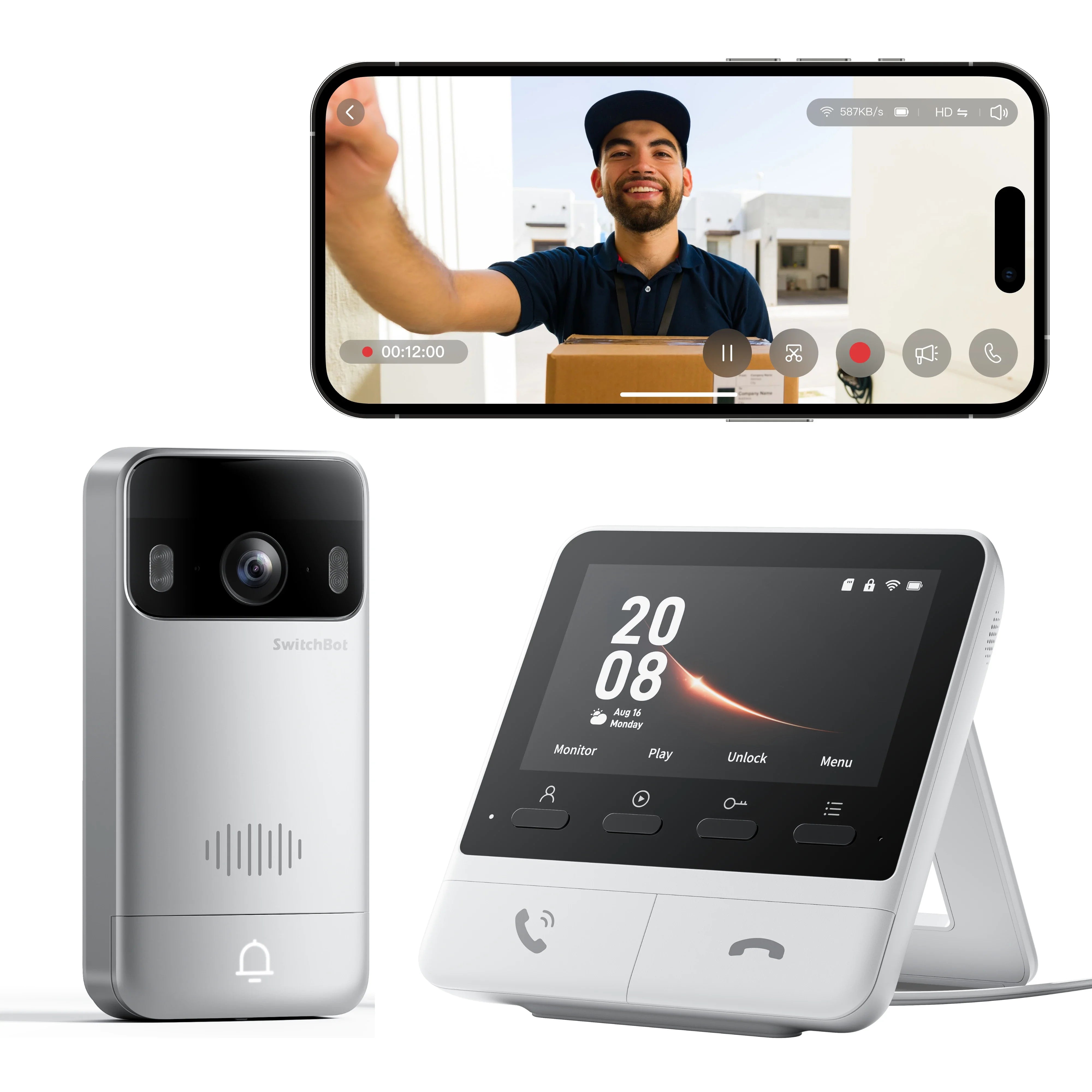 SwitchBot Video Doorbell (W6702001 / W6802000)