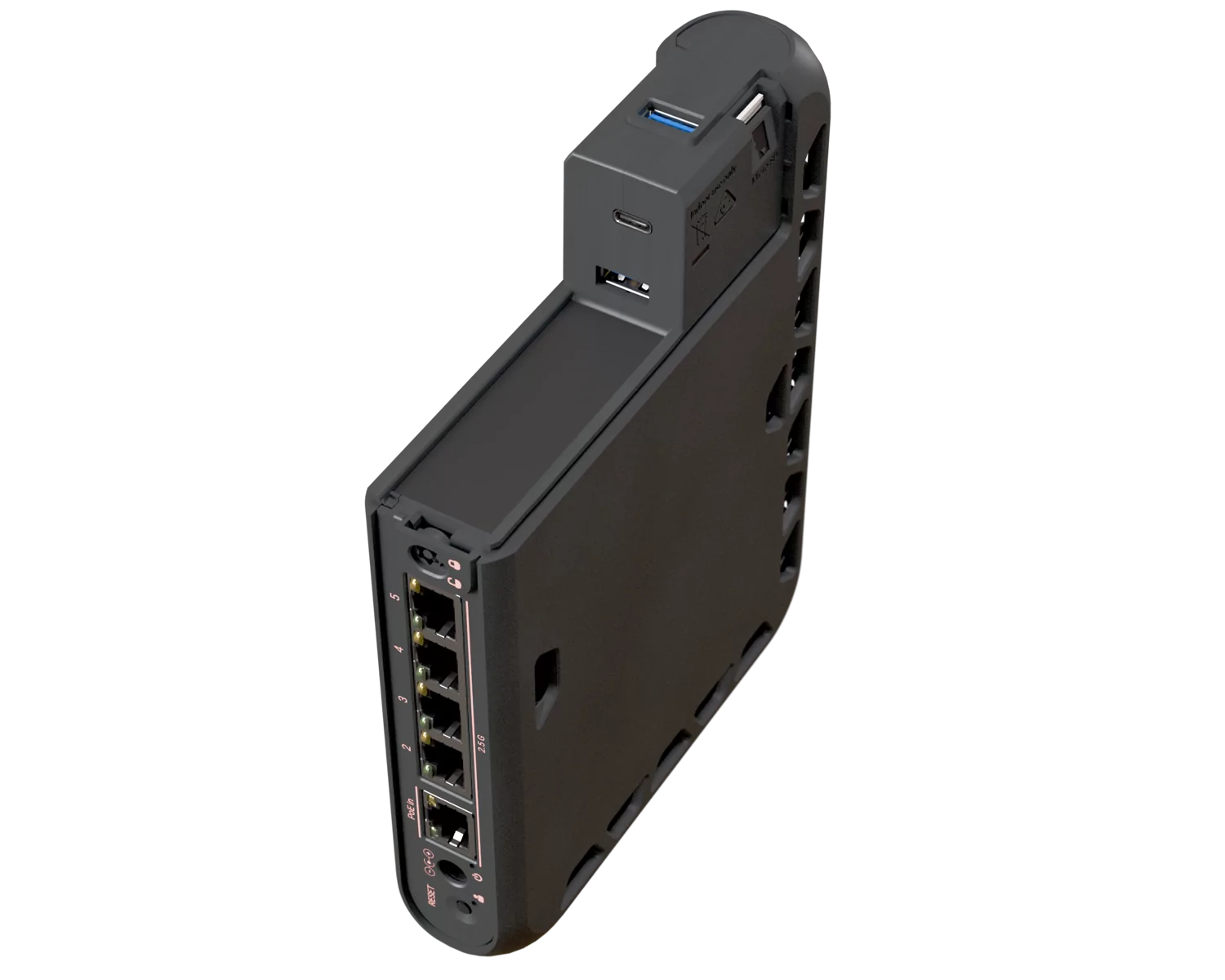 MikroTik hAP be³ Media Wi-Fi 7 Gigabit Router (MA53UG+HbeH) view 4