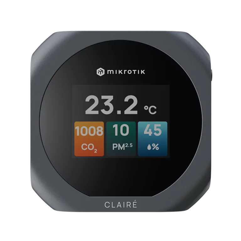 MikroTik CLAIRÉ E-Ink Hava Kalitesi Monitörü (IAQM-THC2PV-W) view 8
