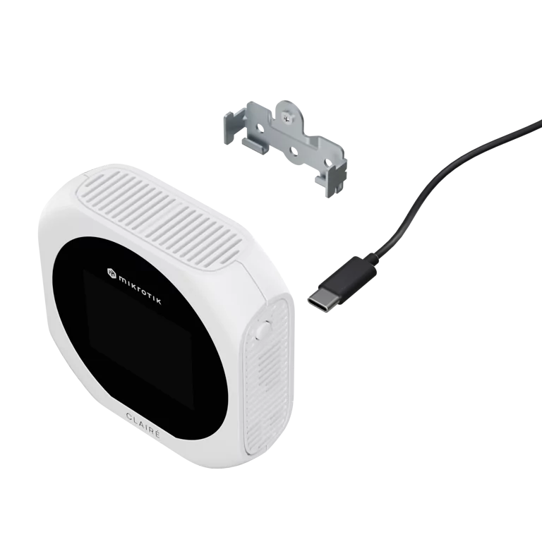 MikroTik CLAIRÉ E-Ink Hava Kalitesi Monitörü (IAQM-THC2PV-W) view 7