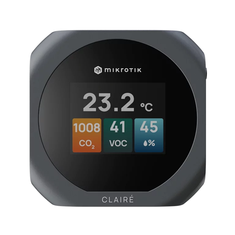 MikroTik CLAIRÉ lite E-Ink Sıcaklık ve Nem Monitörü (IAQM-THC2V-W) view 4