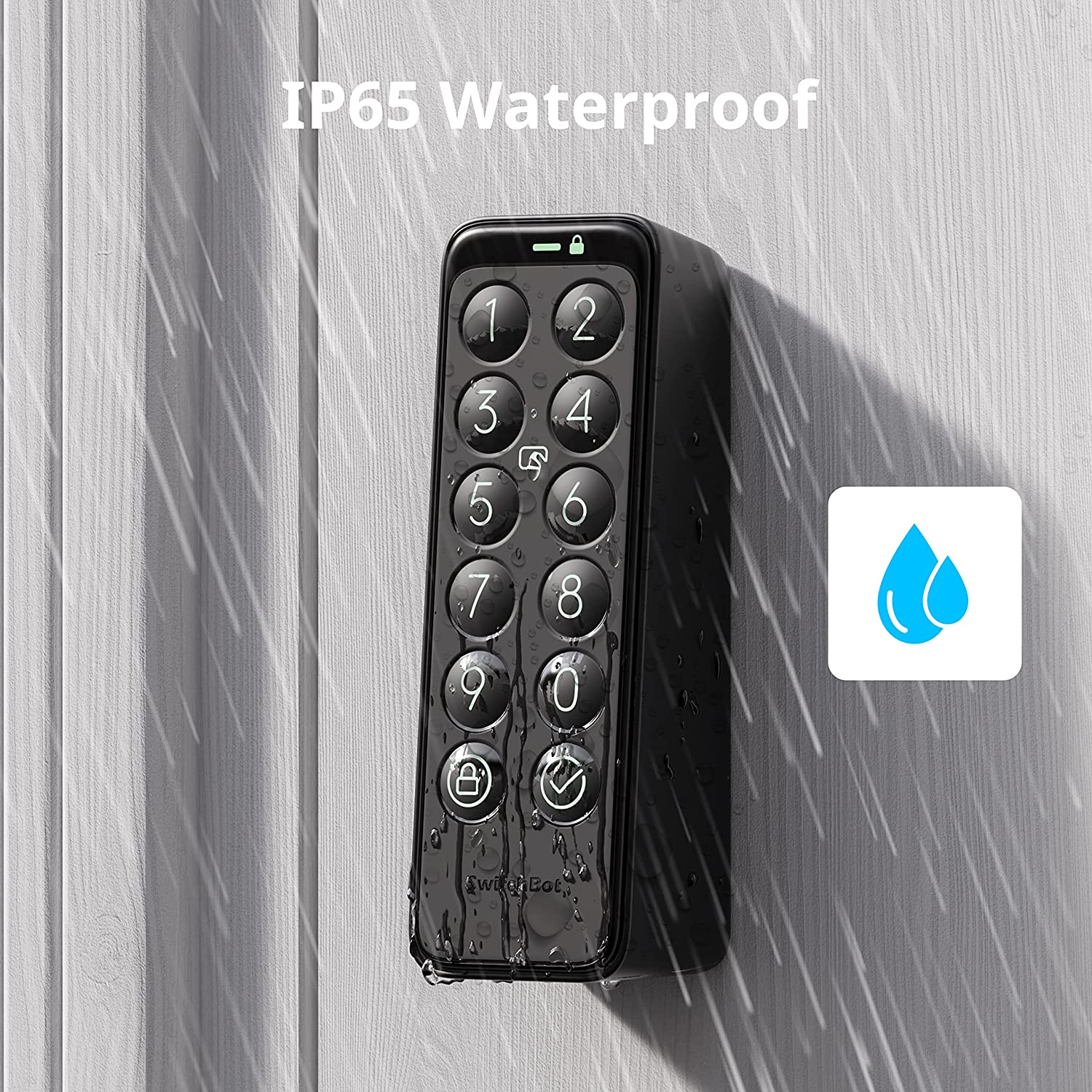 SwitchBot Keypad Touch (W2500020) view 3