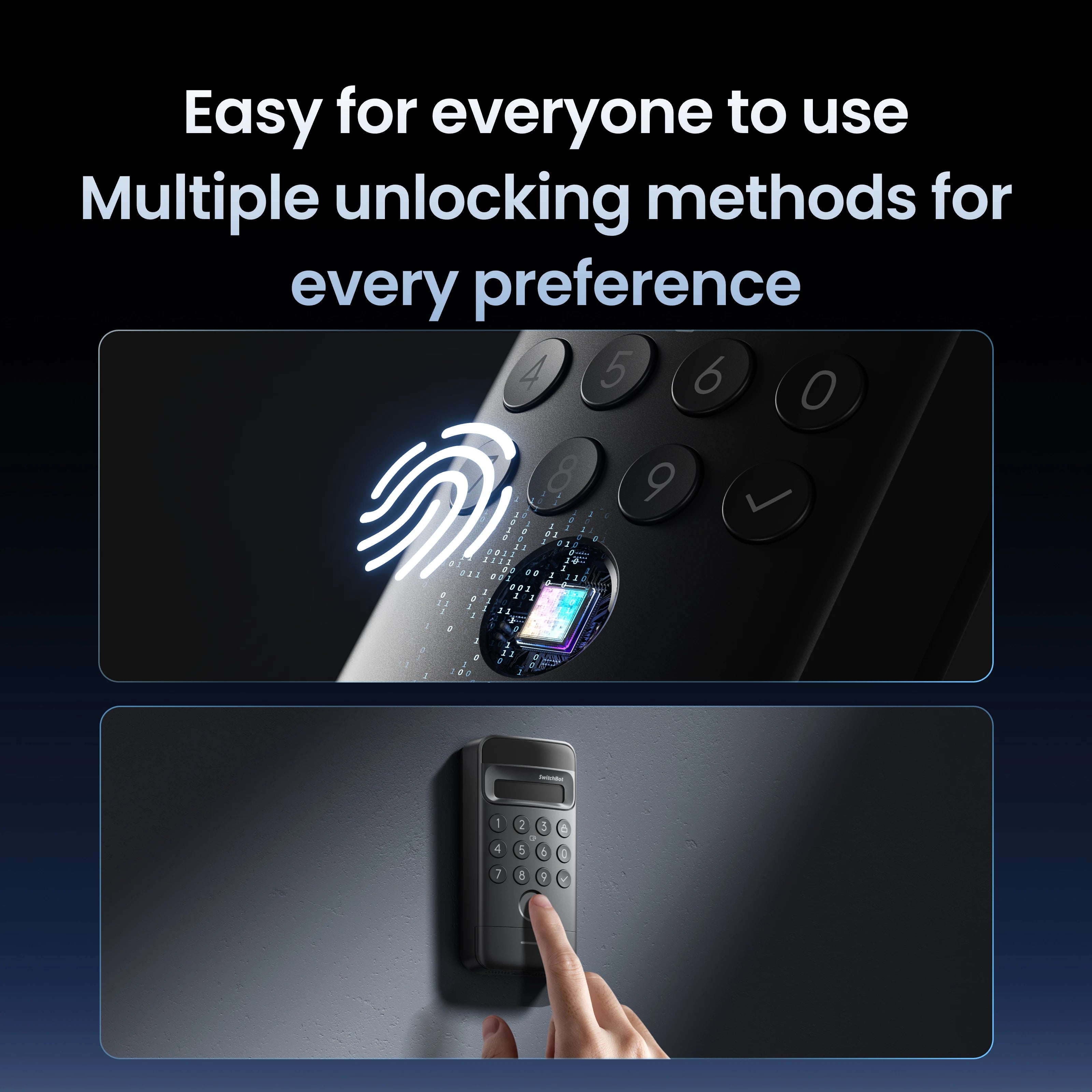 SwitchBot Keypad Vision (W7300500) view 4