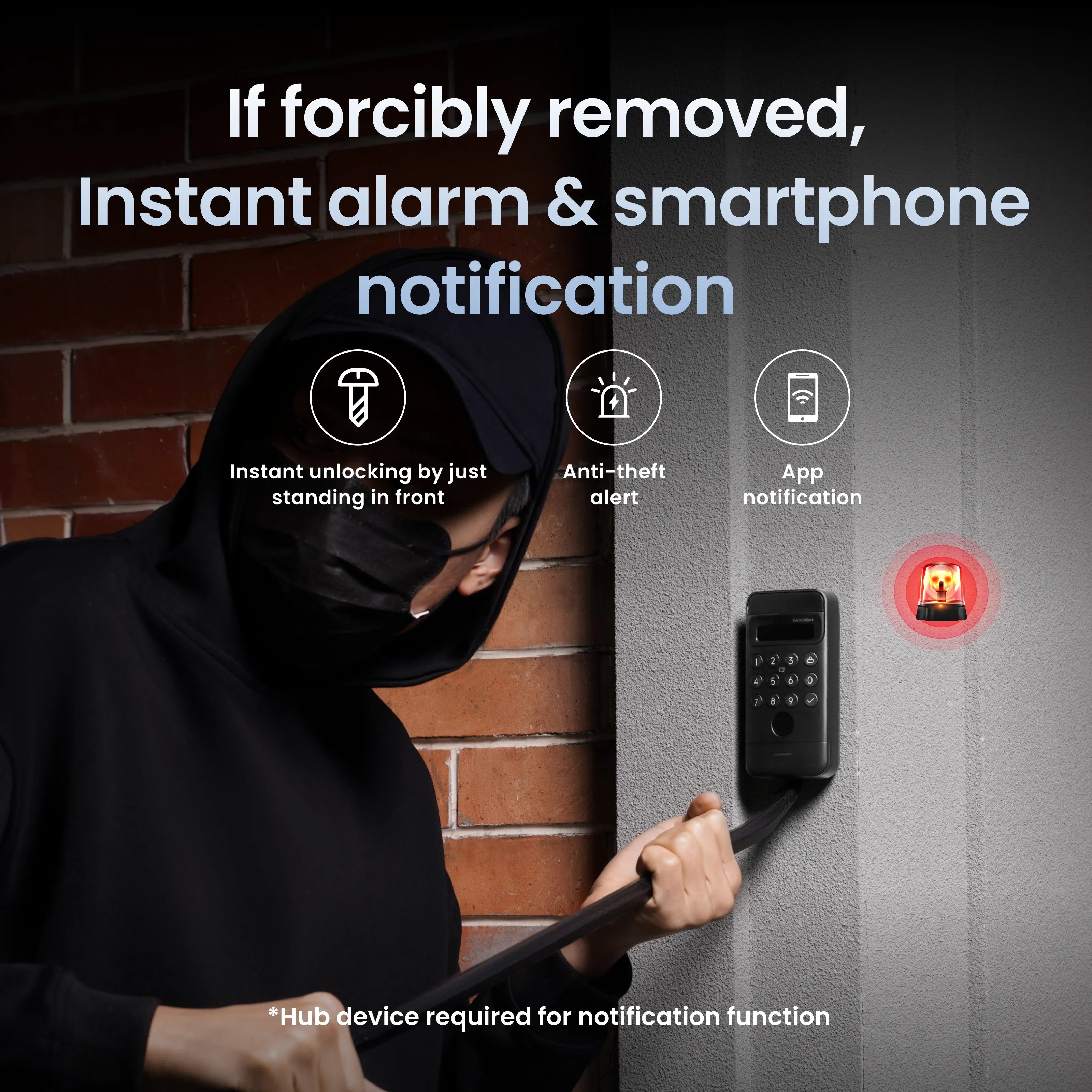 SwitchBot Keypad Vision (W7300500) view 6